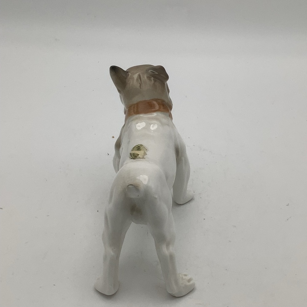 Vintage Bone China Bulldog Figurine - Picture 4 of 9
